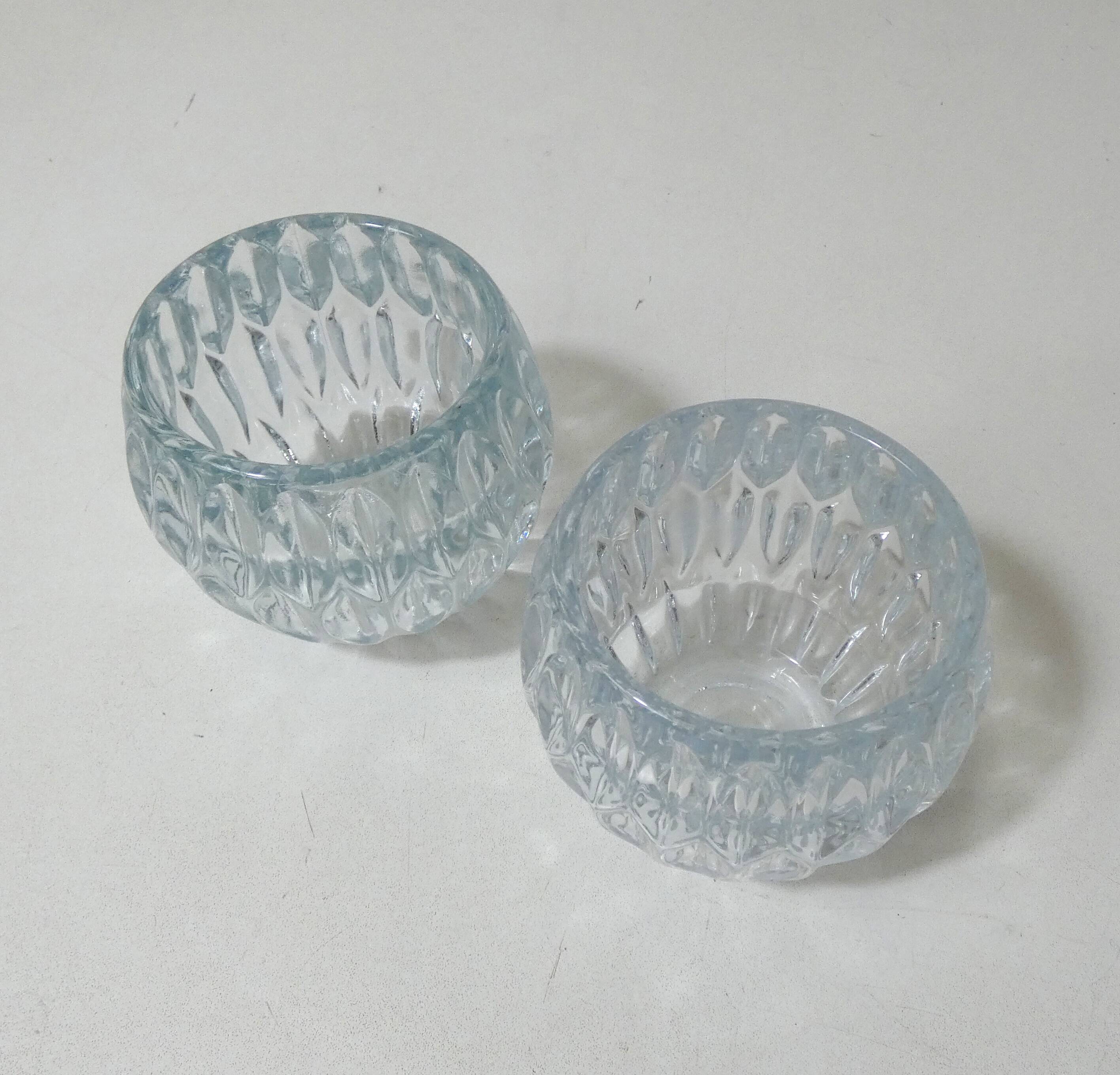 pair of tealight candle holders
