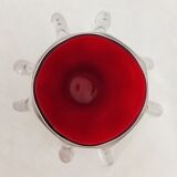 Murano glass vase. Italy 1980s.