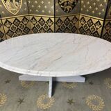 Carrara marble coffee table