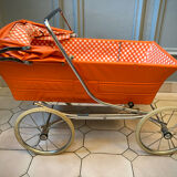 Vintage landau orange and chrome around 1970