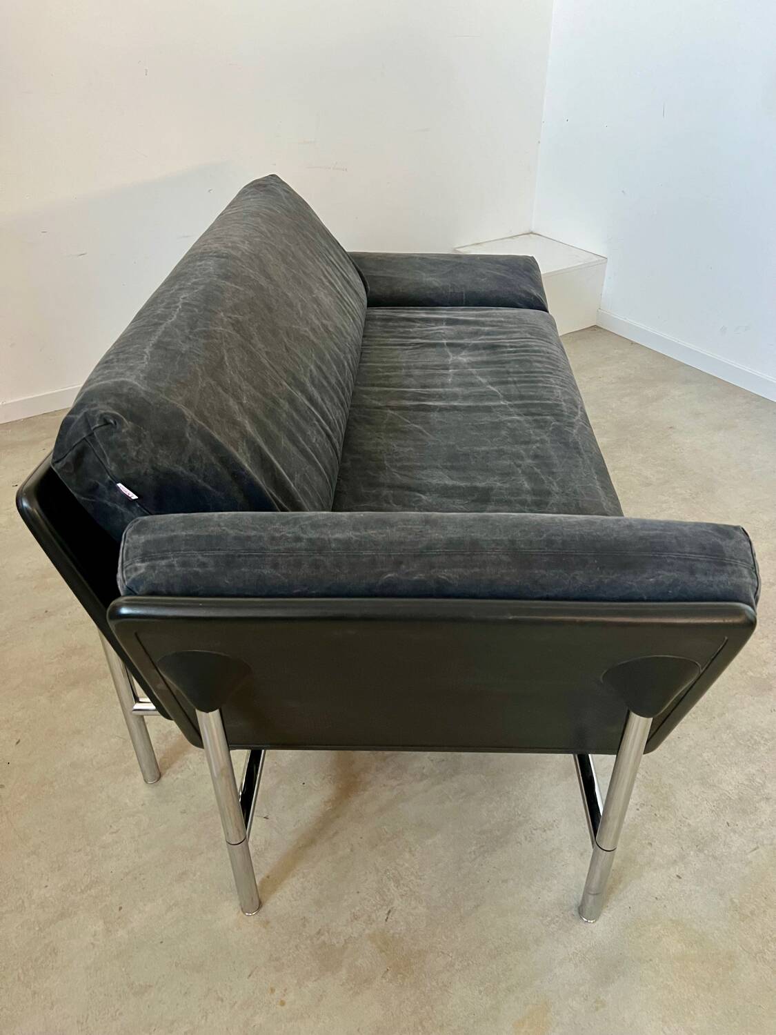 Vintage 2/3 seater sofa "Rataplan" Italian design Roberto Tapinassi for Dema modular