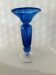 Superb vintage cobalt blue Murano candlestick