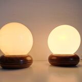 Paire de lampes de chevet