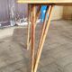 Rattan dining table