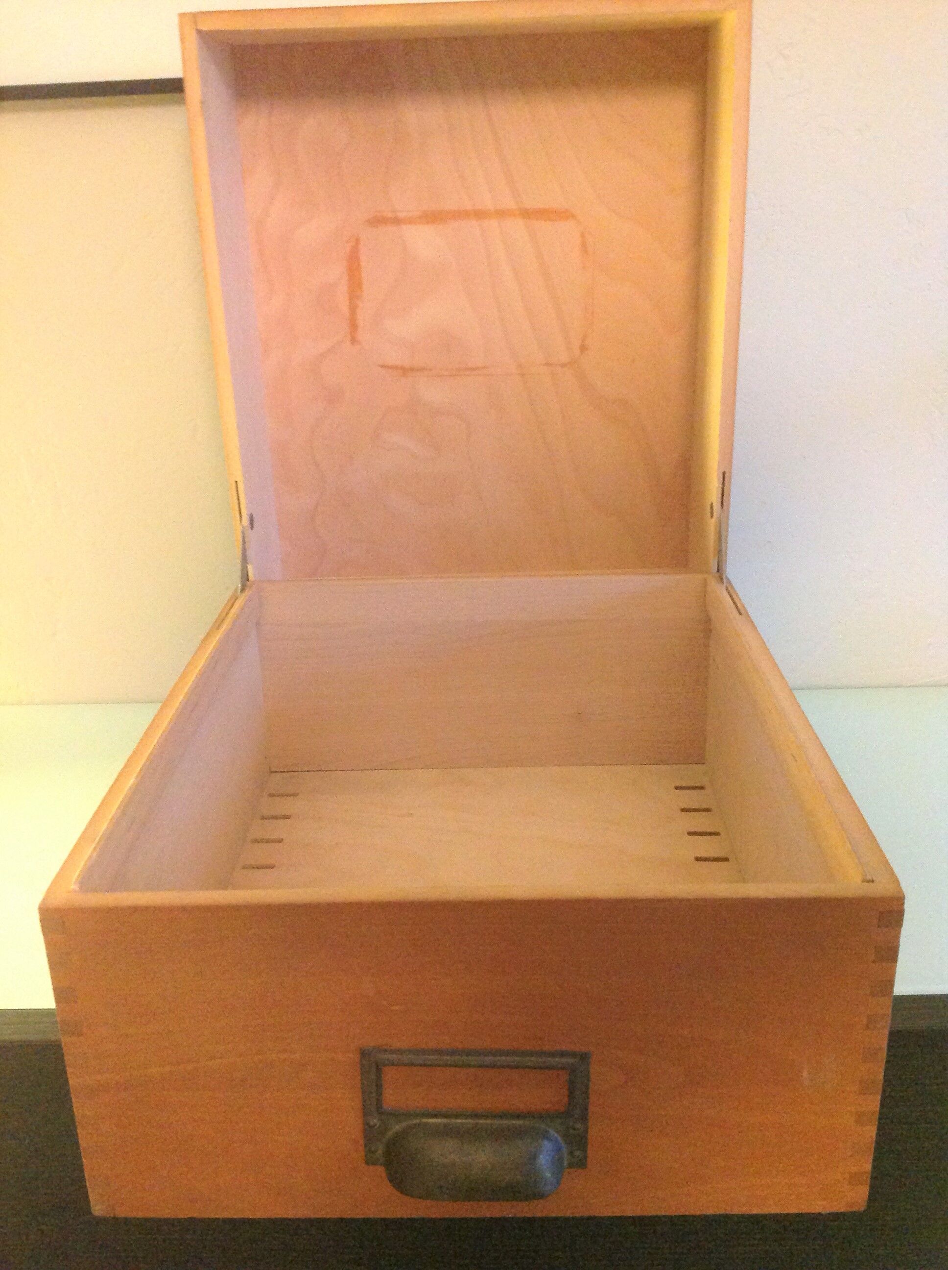 Verni/ vintage 60-70s card box