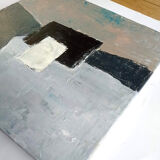 Modern painting - abstract landscape