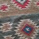 Kilim carpet in burlap and cotton. 76cm x 310cm