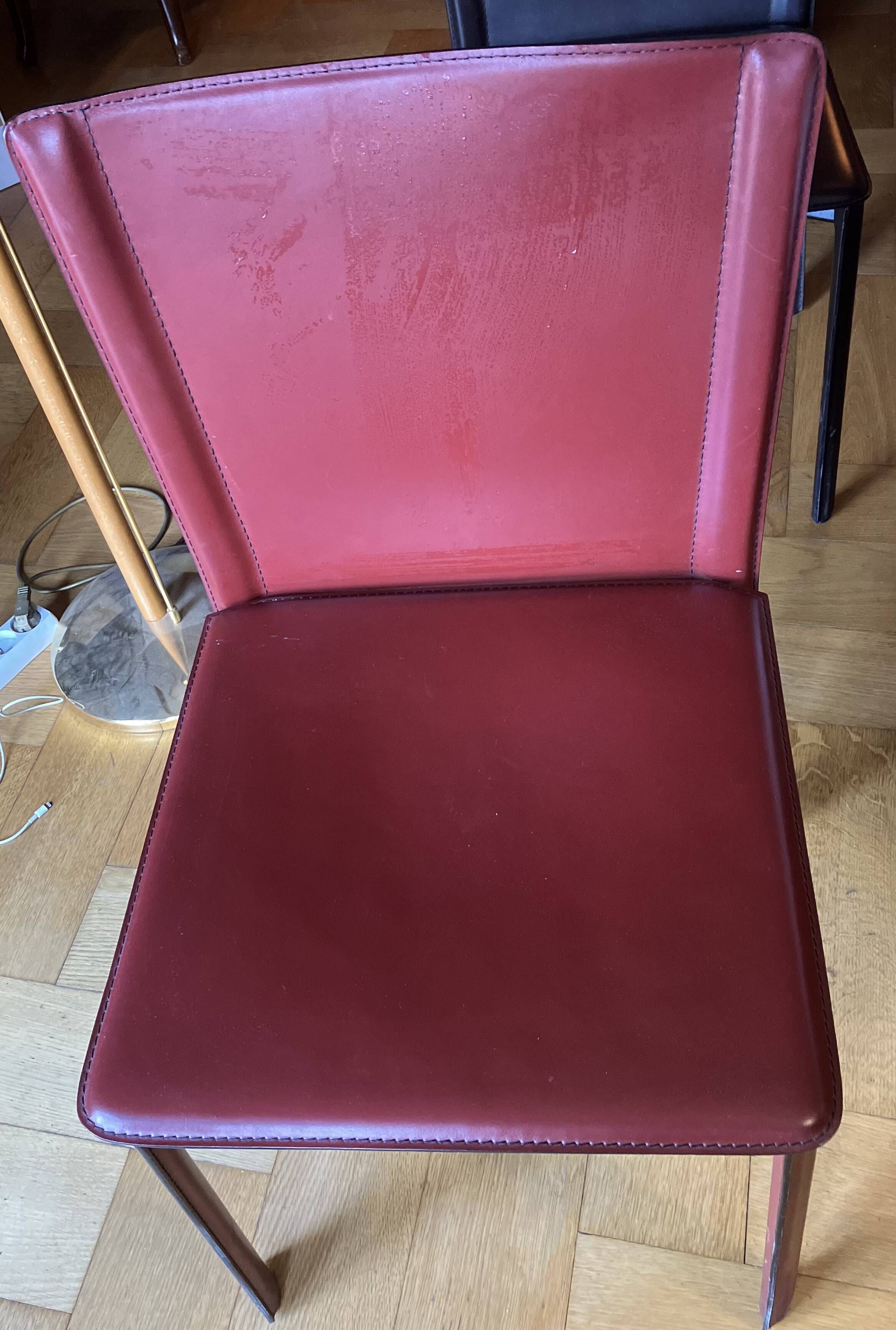 Bordeaux design chair by Giancarlo Vegni for Fasem 1980.