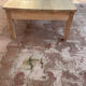 Wooden coffee table with drawer