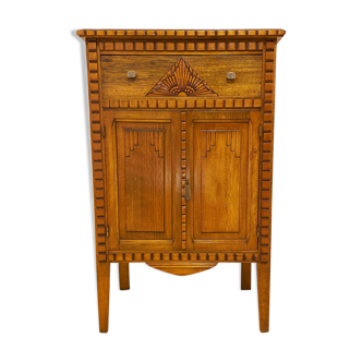 Art deco carved buffet