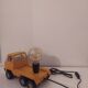 Sanson vintage metal truck toy lamp