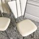 Restored vintage "petal" chairs