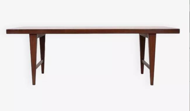 Table basse en palissandre Edmund Jørgensen 1960
