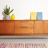 Sideboard feet metal vintage, Scandinavian style, 200cm