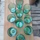 10 antique Luminarc stemmed glasses