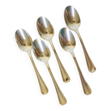 5 Christofle Art Deco style silver-plated tablespoons 2106257