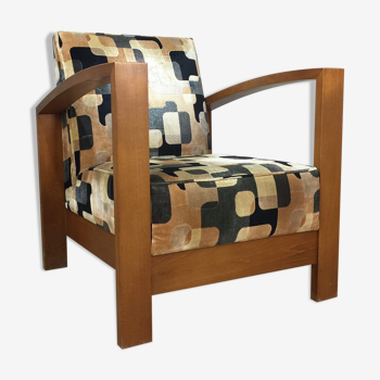 50s armchair in Art Deco style