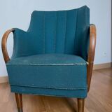 Danish armchair from the 1940s, completely original.