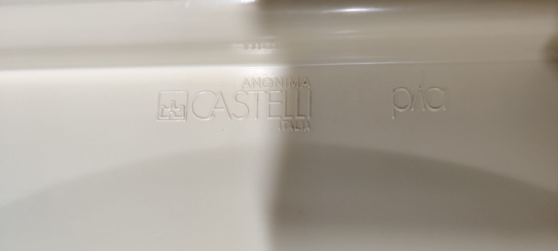 Ensemble de 5 chaises Plia par Giancarlo Piretti pour Castelli