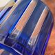 Pair of vintage Arques crystal whisky glasses