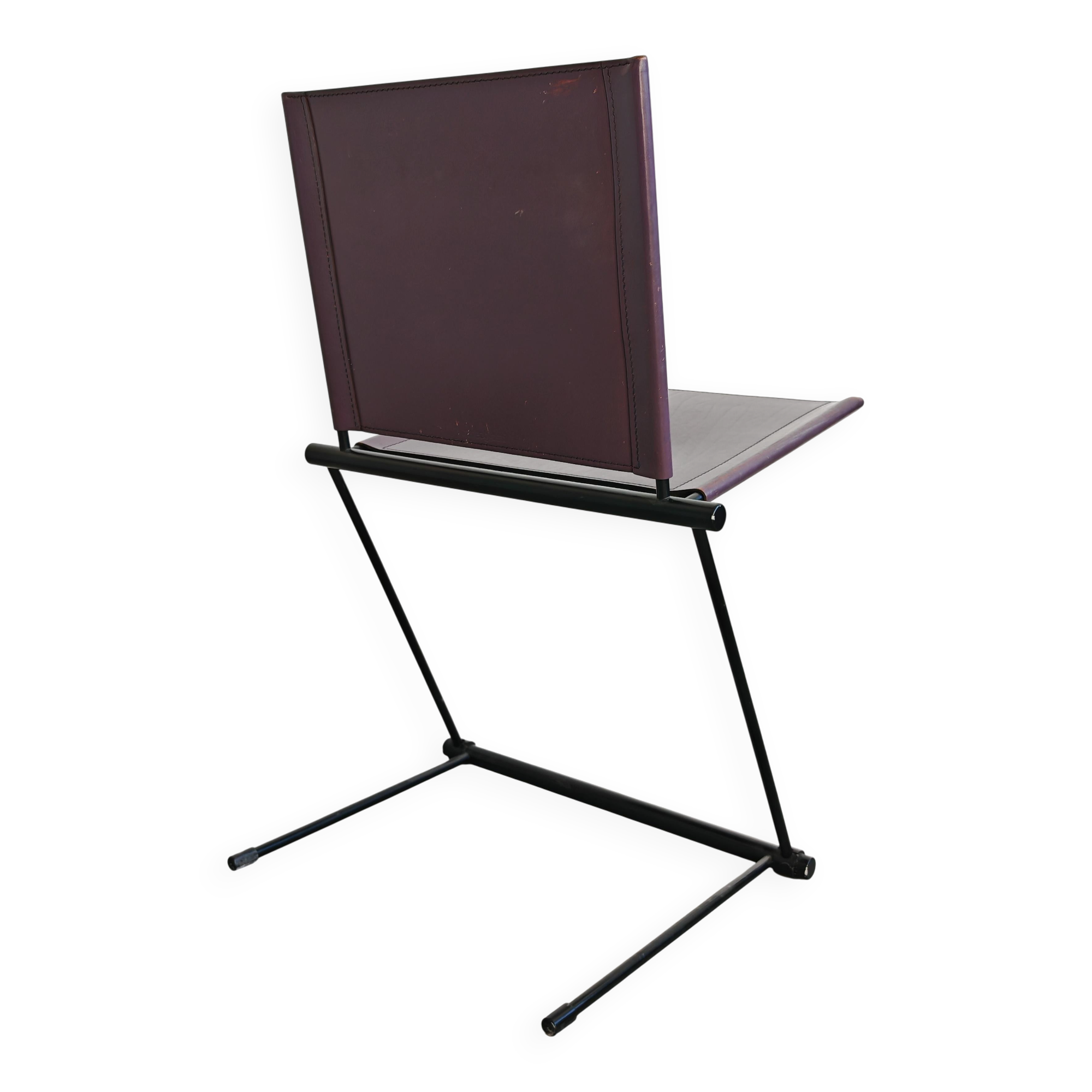 Set of 4 Ballerina chairs by Herbert Ohl for Matteo Grassi, 1990s.