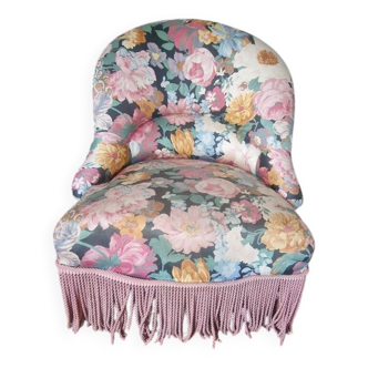 Flowery toad armchair