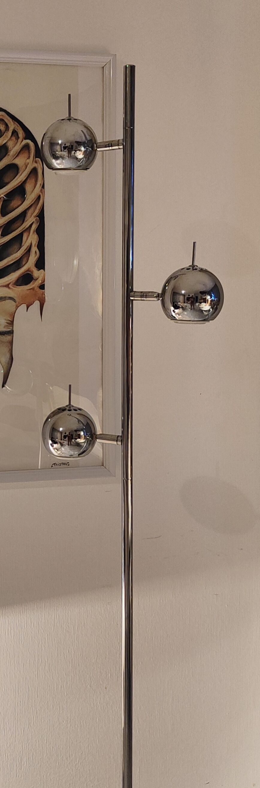 Floor lamp reading 1970