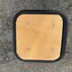 Set of 12 black industrial stools