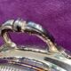 Silver metal tureen