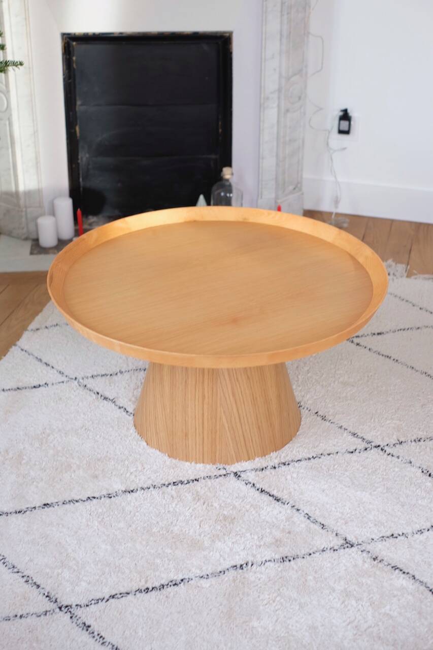 Oak coffee table