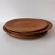 Vintage wooden plates teak
