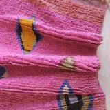 Pink berber rug - 315 x 190 cm