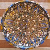 Handmade earthenware fruit bowl
