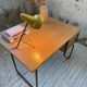 Lampe de bureau cocotte jaune