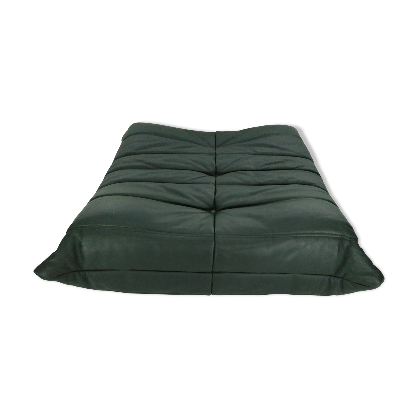 Ottoman "Togo" en cuir par Michel Ducaroy pour Ligne Roset