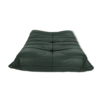 Ottoman "Togo" leather by Michel Ducaroy for Ligne Roset