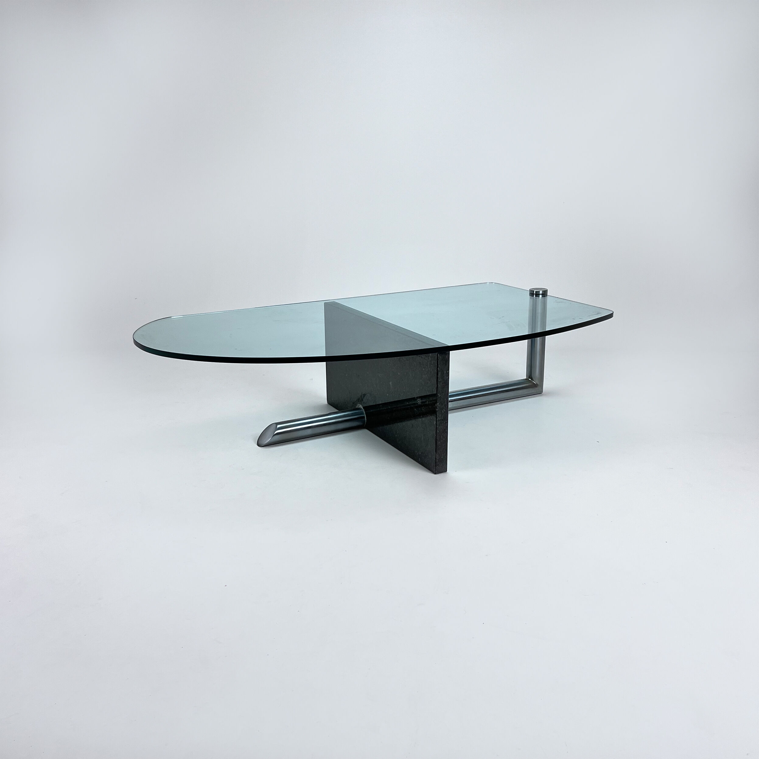 Postmodern italian design coffee table, 1980s