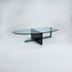 Table basse de design italien postmoderne, années 1980