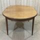 Oval table from the 70s of the G-plan brand with a butterfly extension