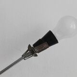 1960's White Opaque Ceiling lamp