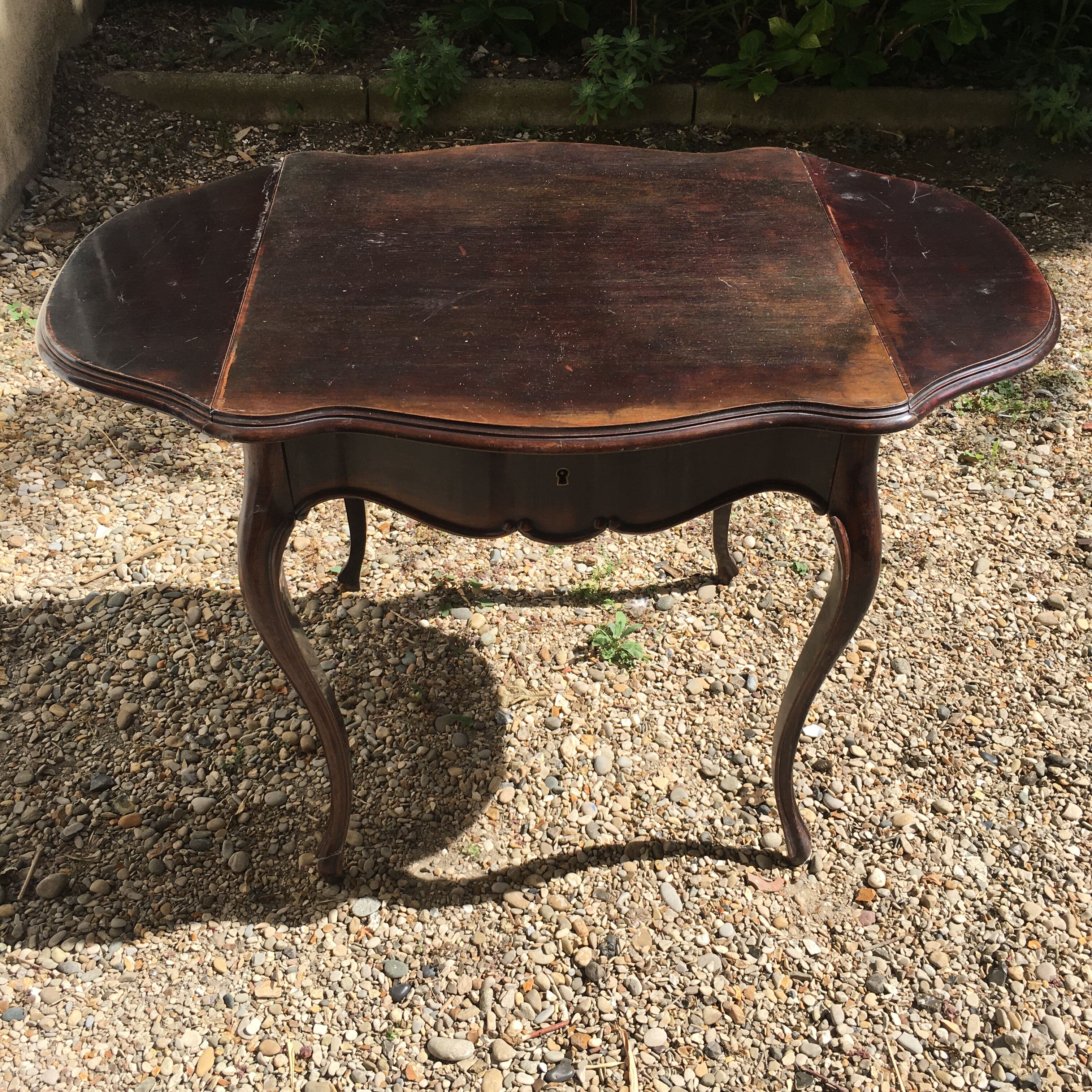 Napoleon III period violin table
