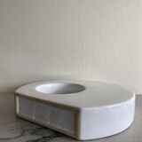 White ceramic vase