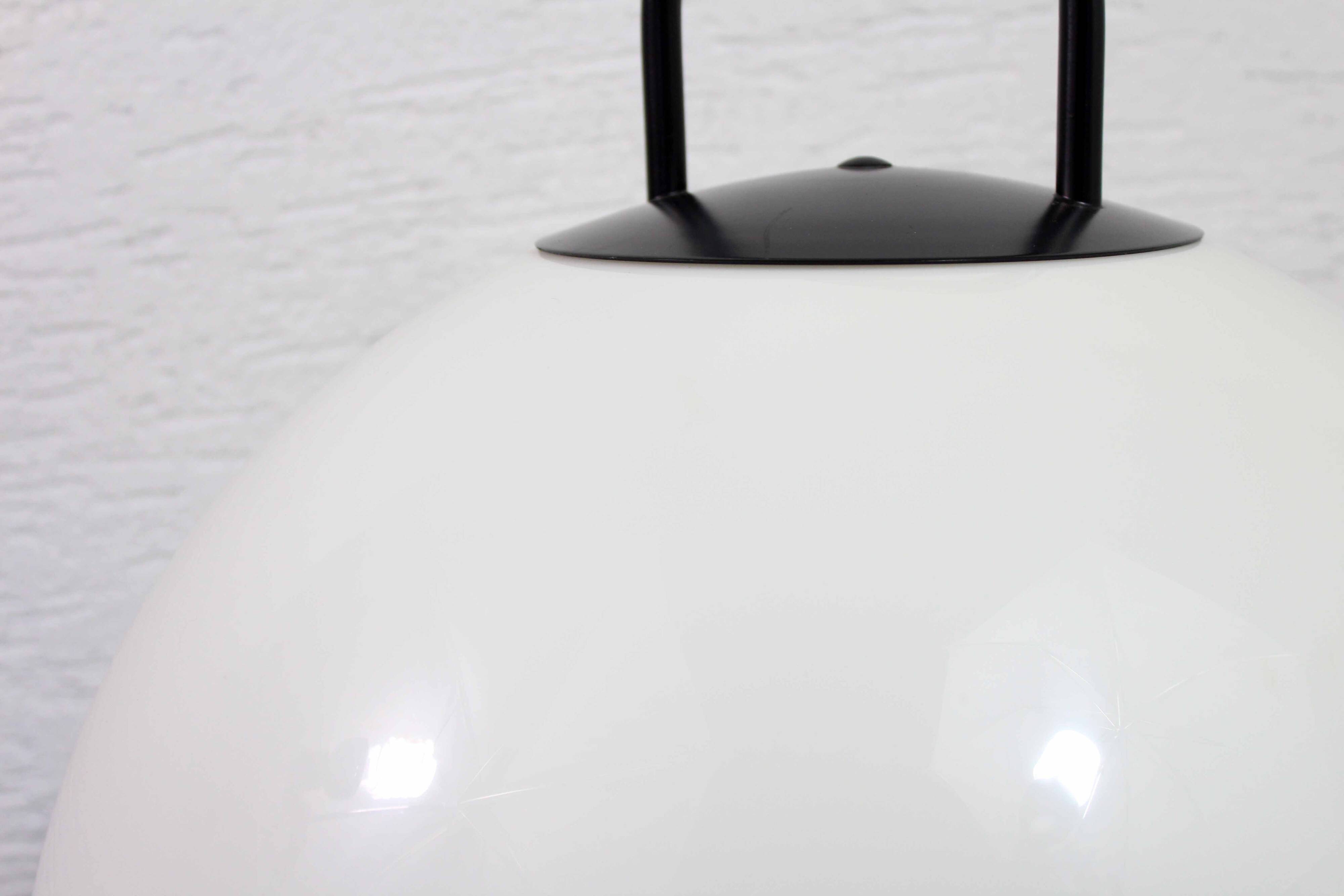 Lampe champignon en métal et acrylique 1980