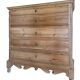 Large 19th century Scandinavian pine chest of drawers