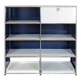 Meuble USM Haller bleu