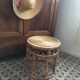 70s peacock table table