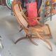 Boat deck lounge chair