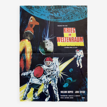 Original 1957 - 20 Million Miles To Earth - German Movie Poster