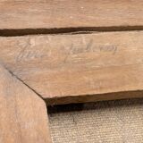 Old oil painting on canvas from the 19th/20th century.