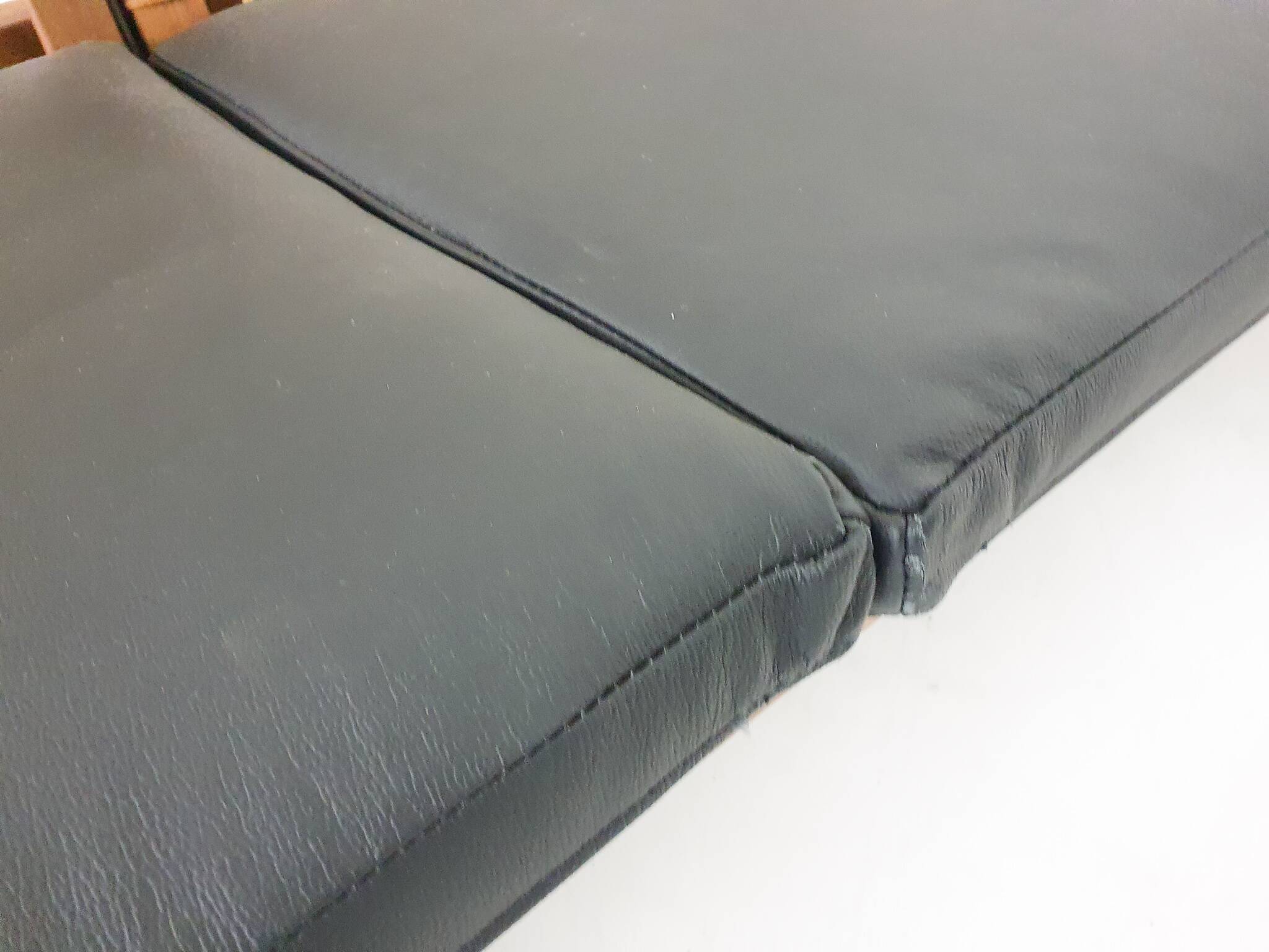 Hans Olsen for Brdr Juul Kristensen, rattan backed sofa, Denmark 1950s